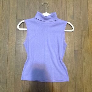 Lilac Turtleneck